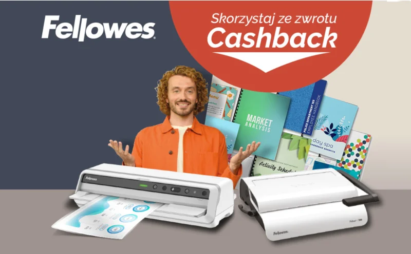 Promocja Cashback Fellowes 2026 – więcej sprzętu, mniejsze wydatki