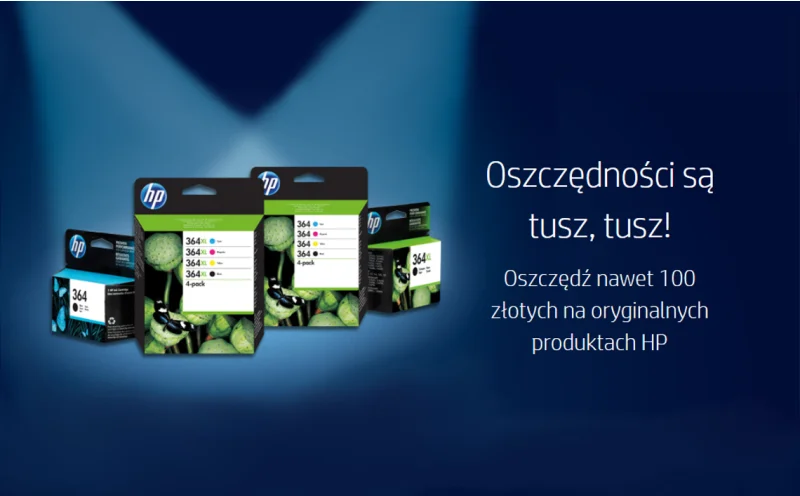 Oszczędności są tusz tusz! Promocja HP Cashback